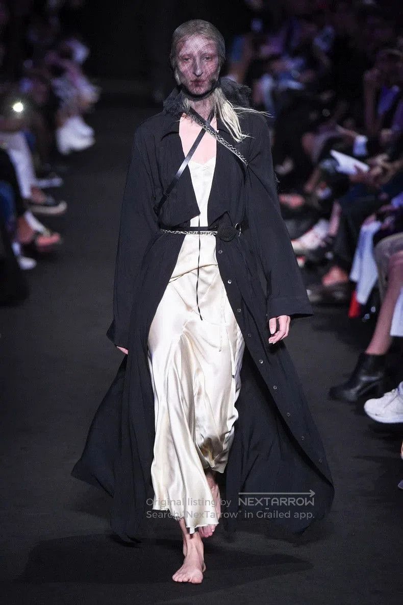 Ann Demeulemeester silk long shirt coat by ann demeulemeester. Size US M / EU 48-50 / 2 - 8 Thumbnail