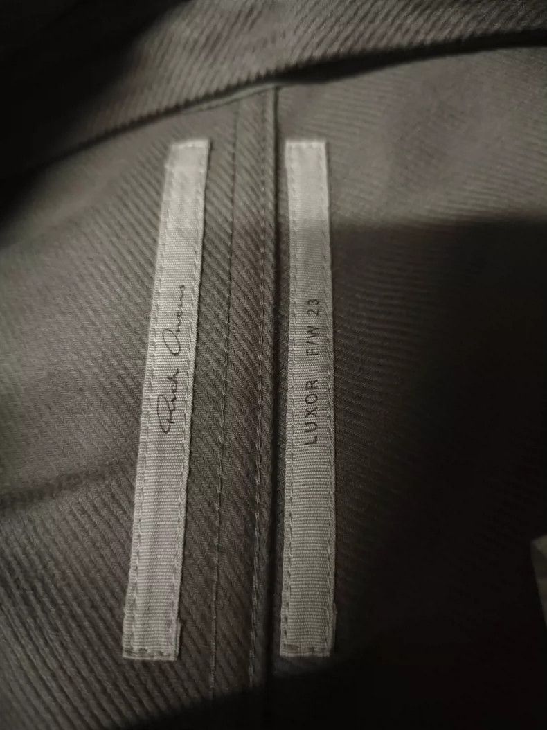 Rick Owens Rick Owens 23 FW Main Line Men's open zip jeans 2504-Nextar Size US 32 / EU 48 - 5 Thumbnail