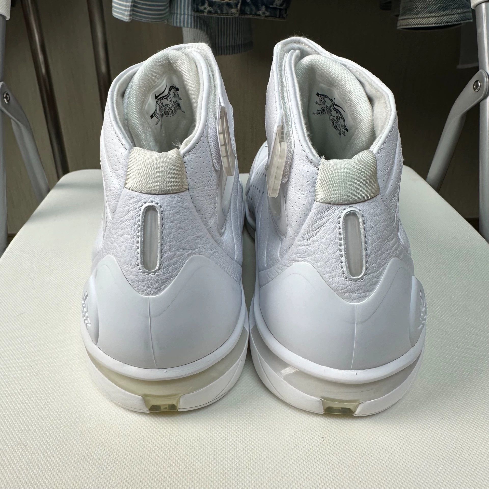 Nike Nike 2K4 FTB Kobe Mid White Basketball Men's 43 Size US 10 / EU 43 - 3 Thumbnail