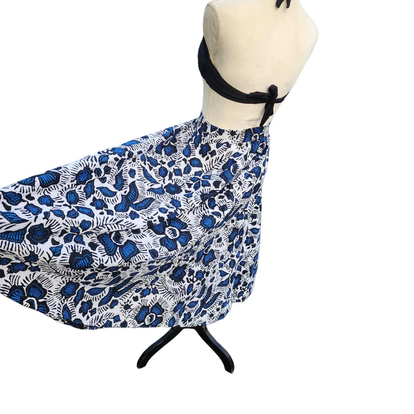 Designer Floral Print Skirt Beach Cover-Up. Small NWOT Size ONE SIZE - 5 Thumbnail