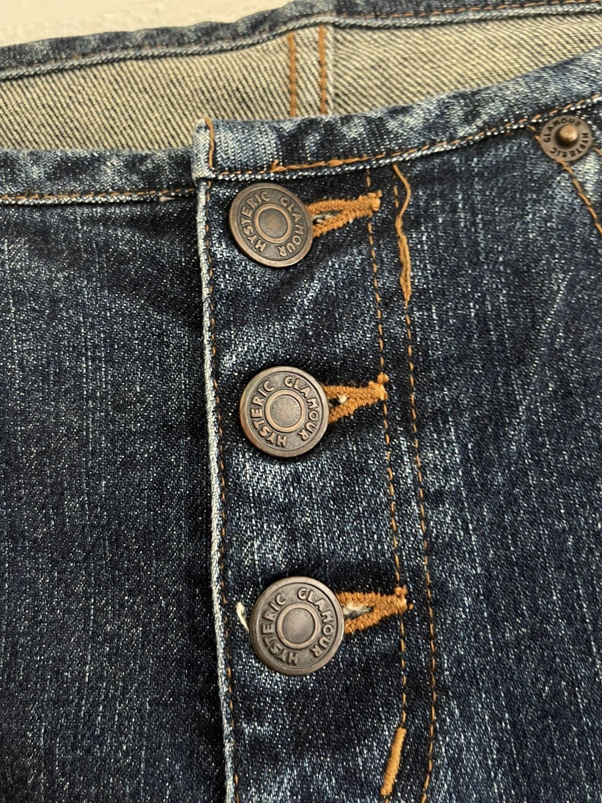 Hysteric Glamour Hysteric Glamour Sexperiences Button Fly Jeans Size 31" - 7 Thumbnail