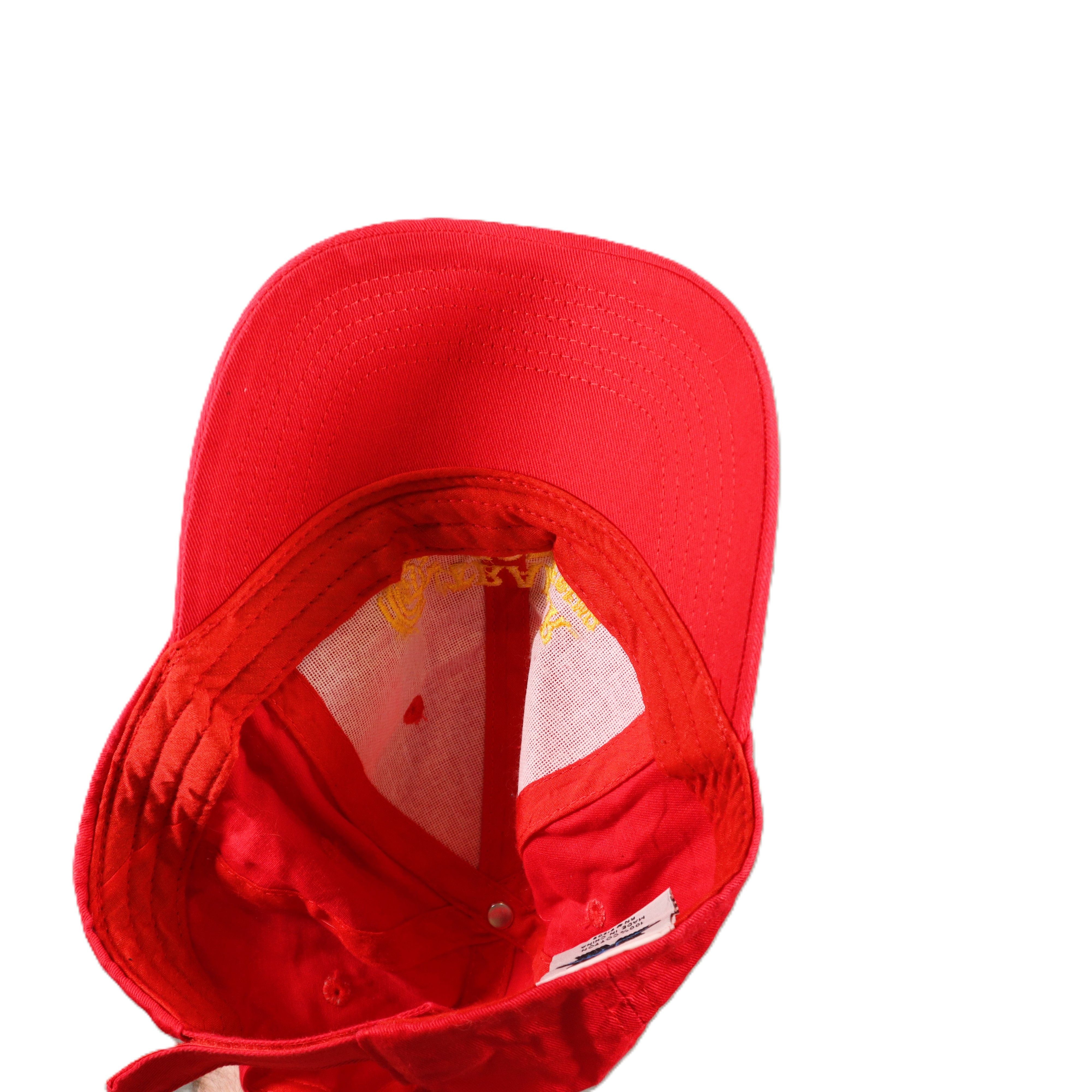 Other Trader Joe’s Demo Crew Red Cap Hat Employee Uniform Size ONE SIZE - 3 Thumbnail