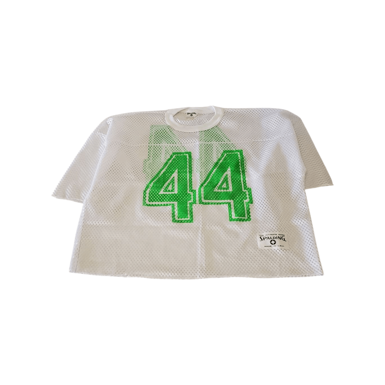 Vintage Spalding Neon Crop Top Football Jersey Size XL / US 12-14 / IT 48-50 - 1 Thumbnail
