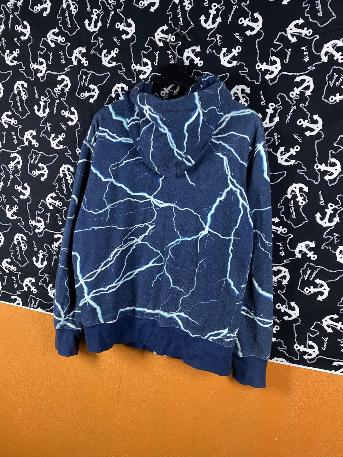 Dickies Dickies Lightning All-Over Print Zip Hoodie Streetwear Size US M / EU 48-50 / 2 - 9 Thumbnail