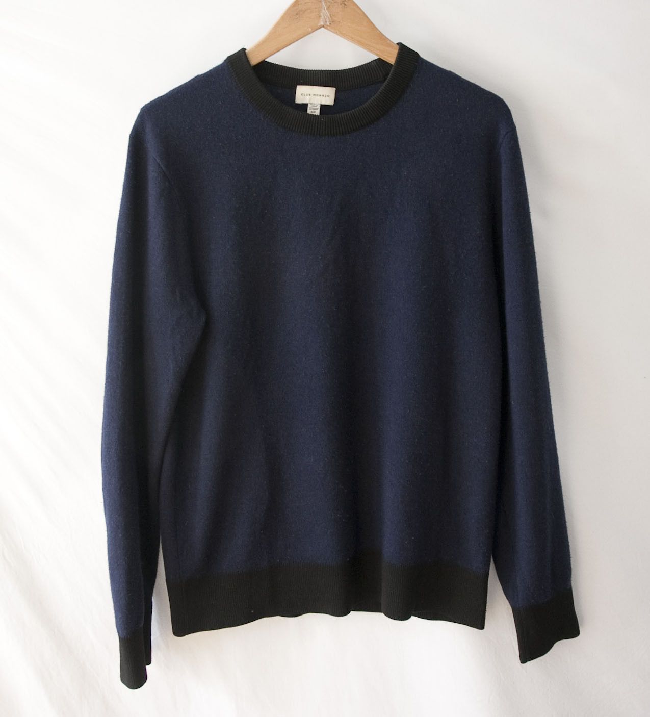 Club Monaco Club Monaco Sweater Wool Blend Size S Dark Blue Size US S / EU 44-46 / 1 - 1 Thumbnail