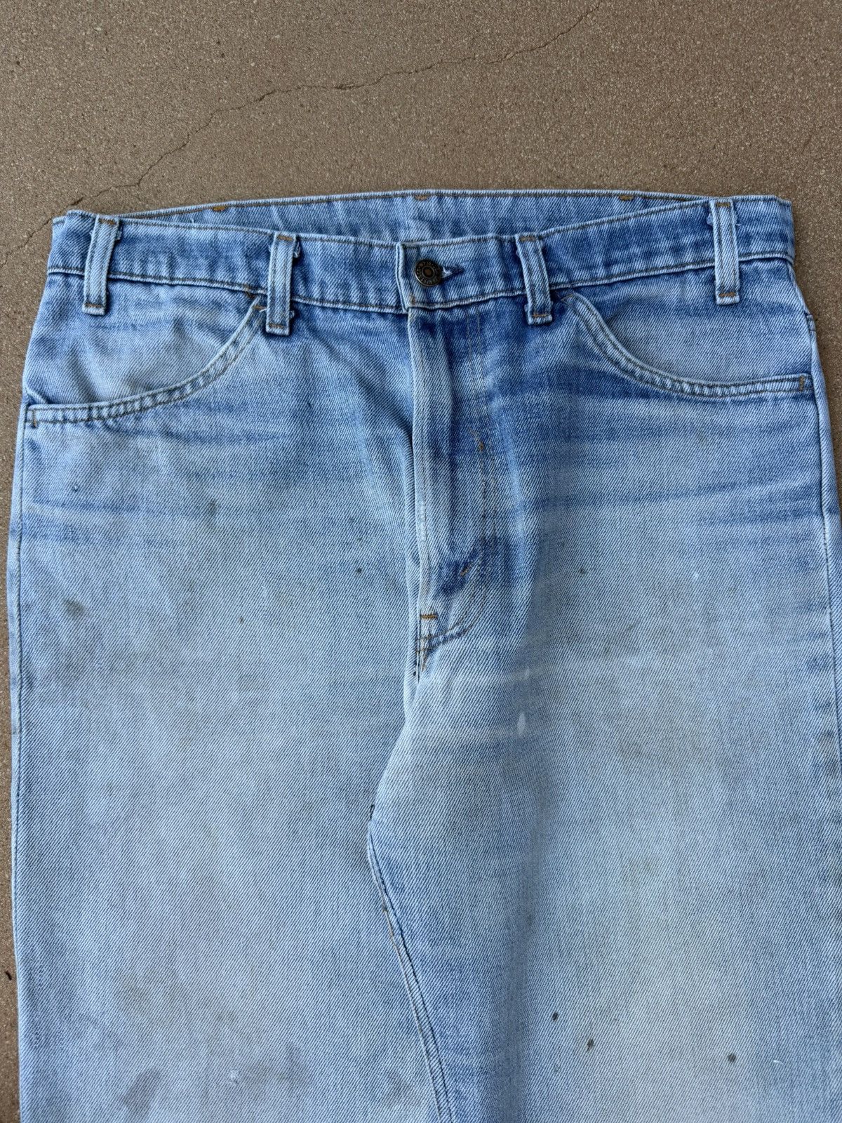 Levi's Vtg 80’s Levi’s 646 Orange Tab Bellbottom Flare Jeans 36x30 Size US 36 / EU 52 - 4 Thumbnail