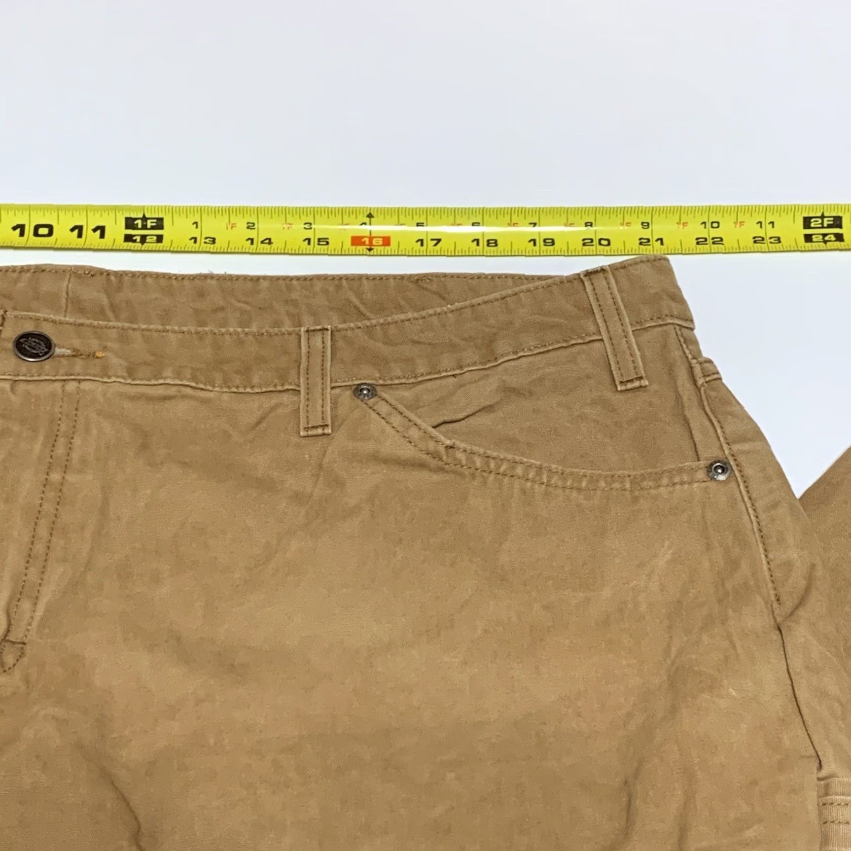 Dickies Dickies Mens Carpenter Utility Work Jeans Size 42x30 Brown Size US 42 / EU 58 - 4 Thumbnail