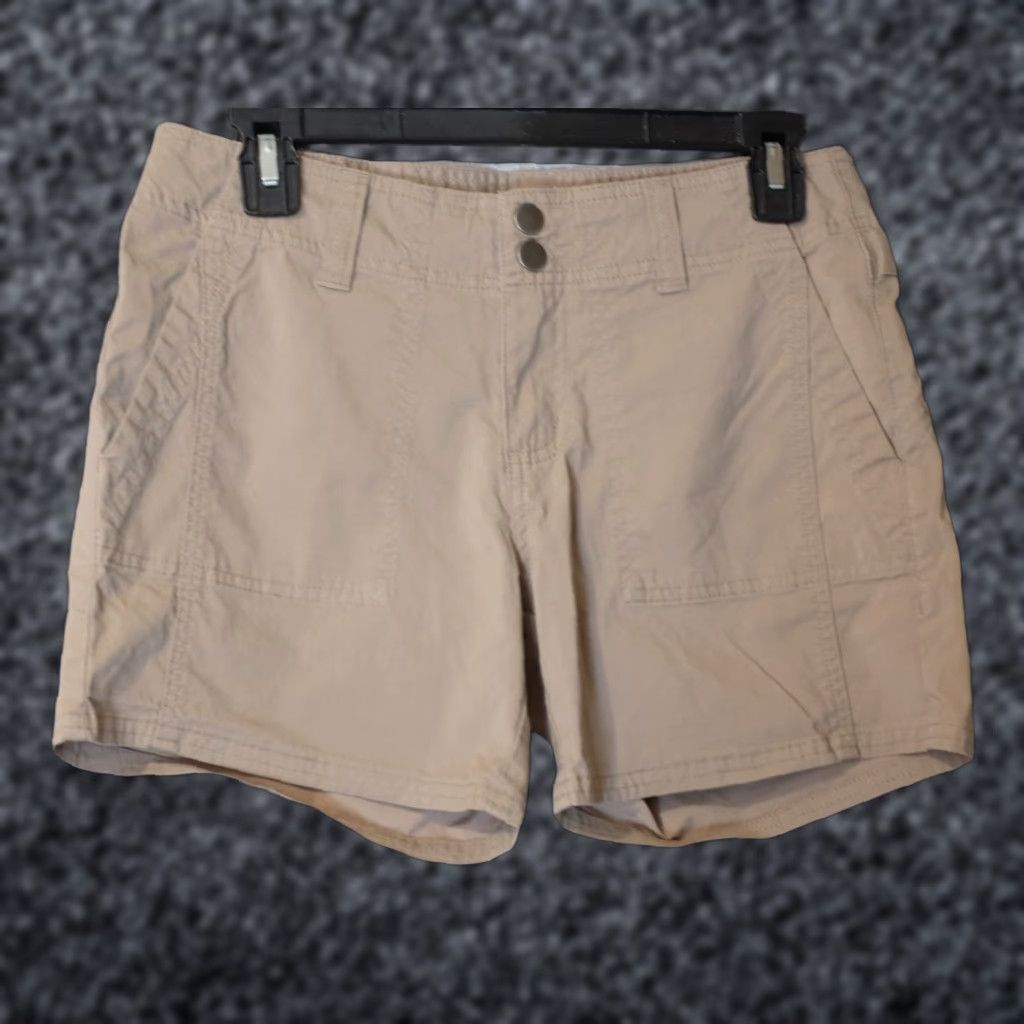 Prana PrAna Hiking Shorts Stretch Tan Outdoor Lightweight Womens 4 Size 27" / US 4 / IT 40 - 1 Thumbnail