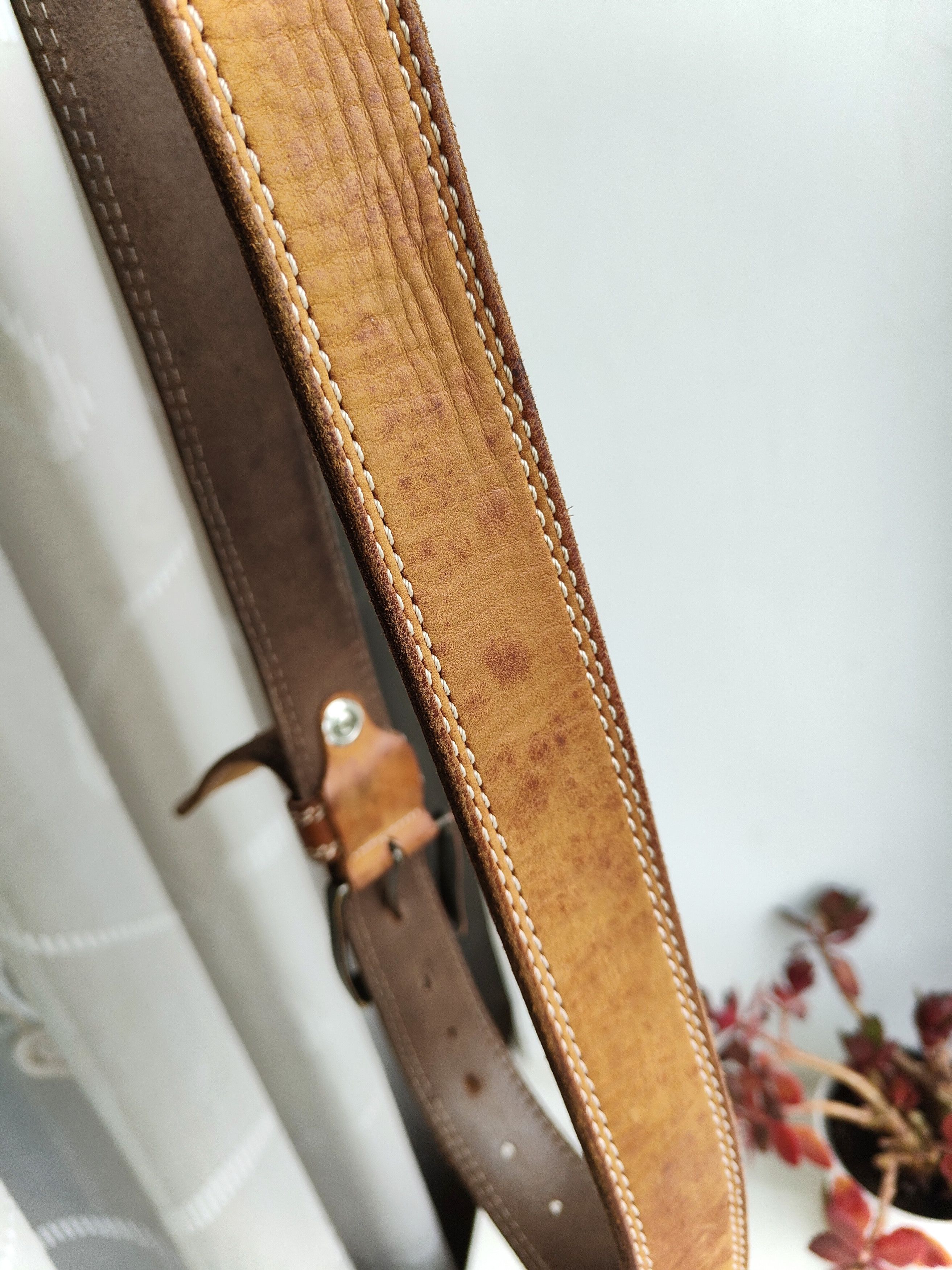 Timberland Timberland Vintage Leather Belt Size ONE SIZE - 13 Thumbnail