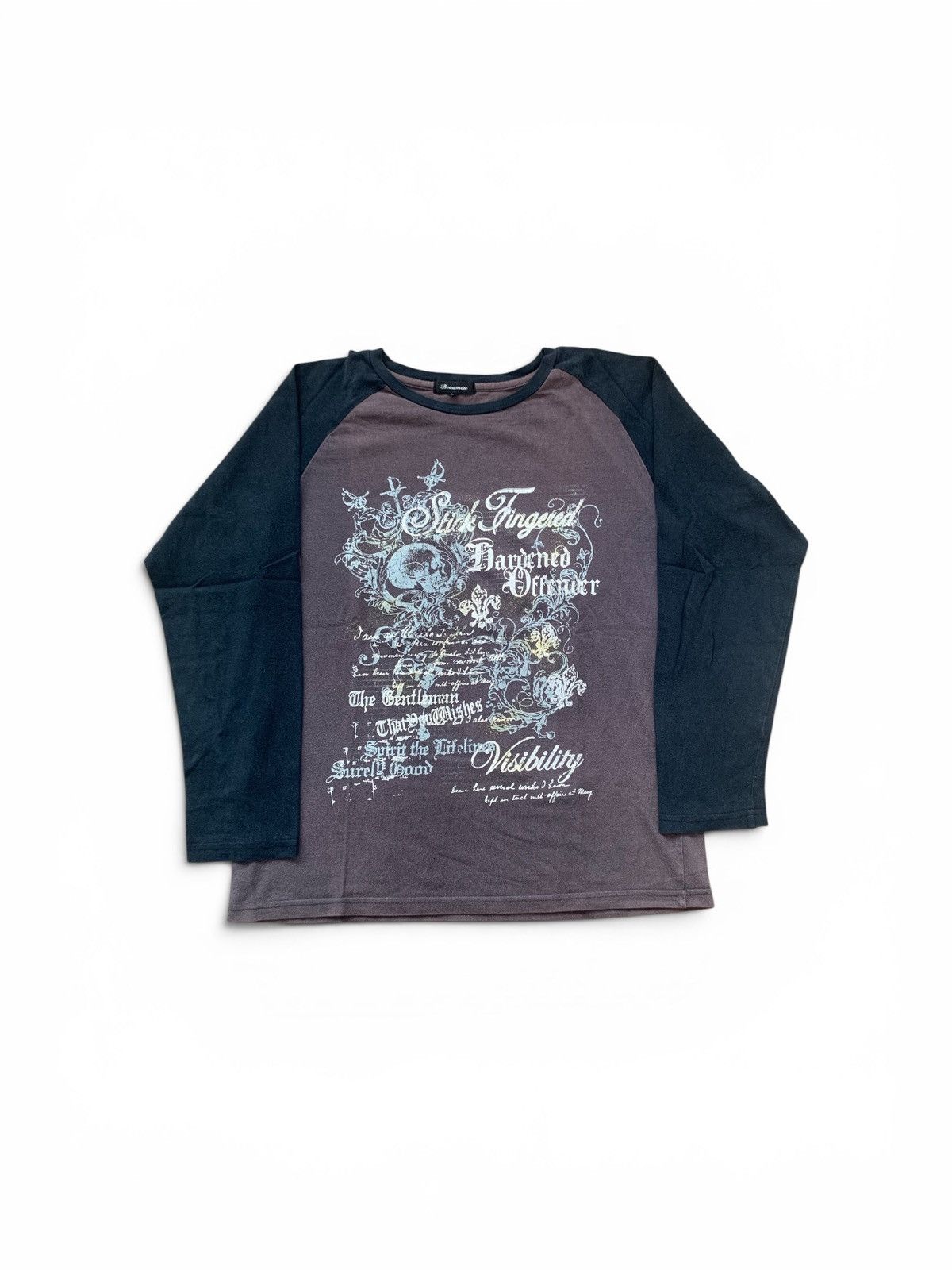 Beaumere 2000s japanese archive beaumere longsleeve sunfaded poem Size US L / EU 52-54 / 3 - 1 Thumbnail