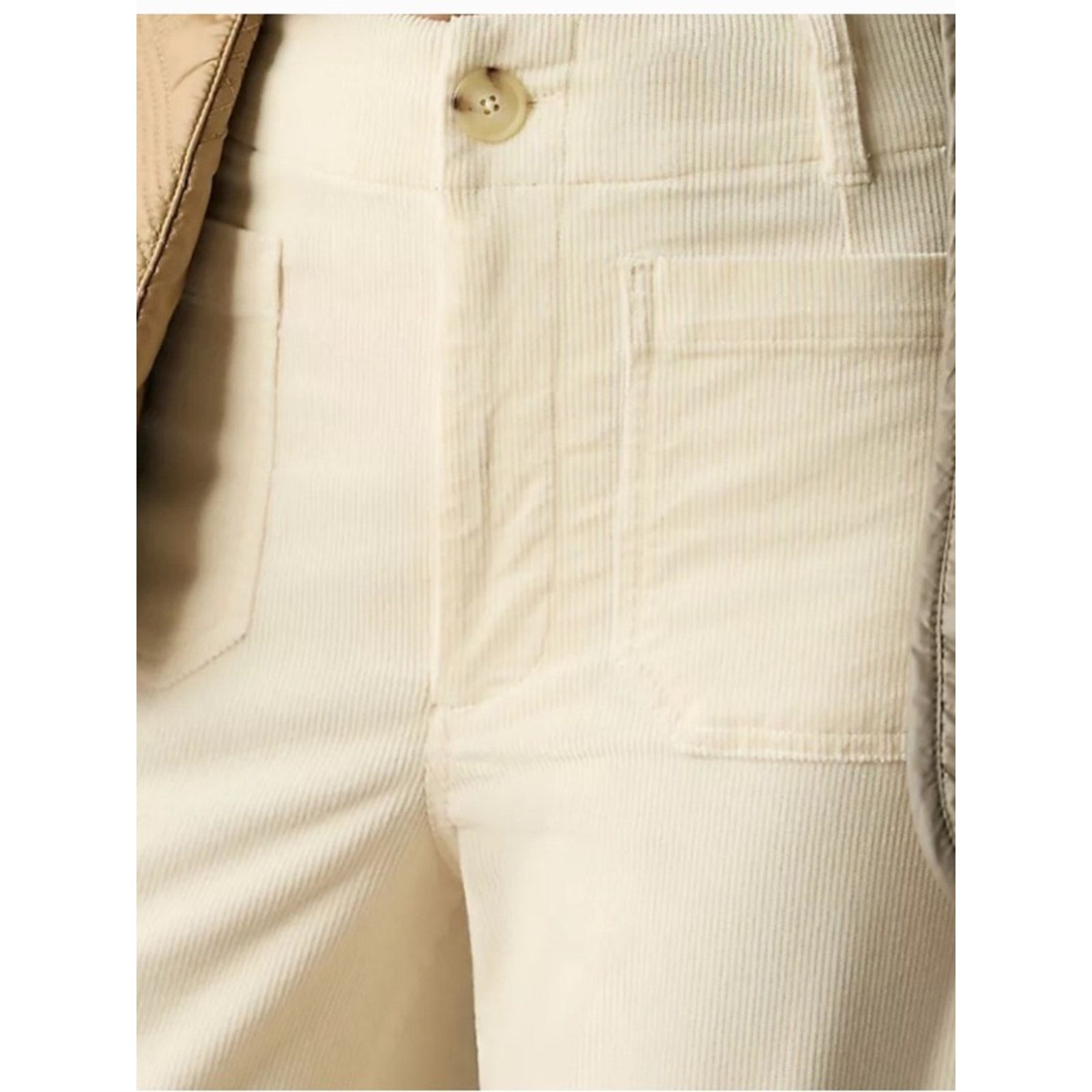 Anthropologie Anthropologie $138 Maeve Colette Wide-Leg Cord Pants 25” Size 25" / US 0 / IT 36 - 3 Thumbnail