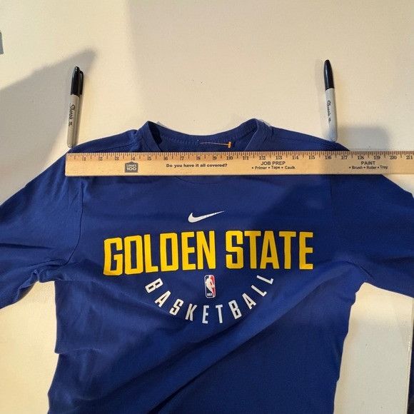 Nike Nike Golden State Warriors Basketball Long Sleeve‎ Shirt Men Size US M / EU 48-50 / 2 - 6 Thumbnail