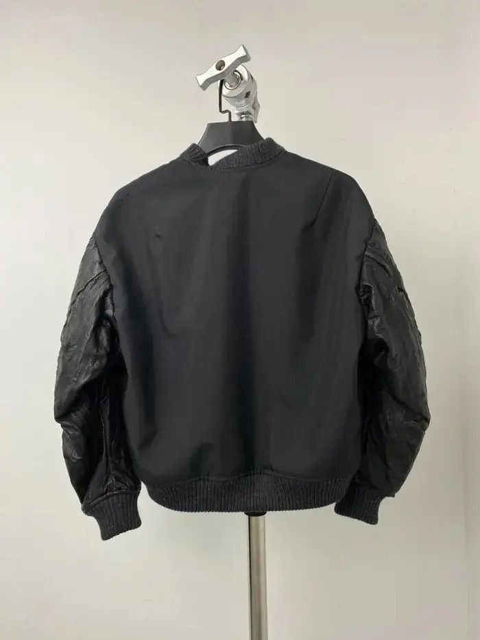 Issey Miyake Issey Miyake Issey Miyake leather sleeve bomber-2506 Size US S / EU 44-46 / 1 - 2 Thumbnail