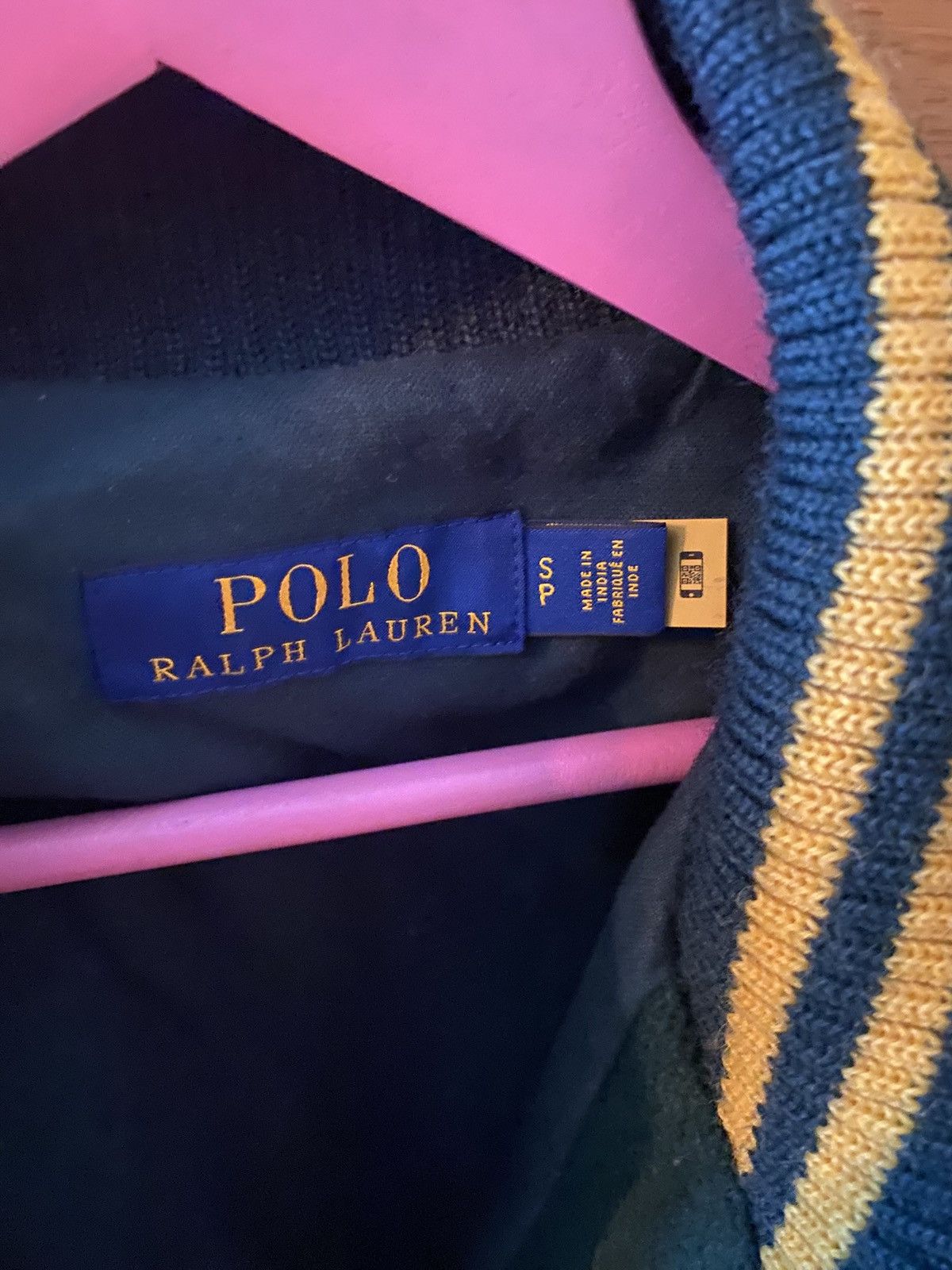 Ralph Lauren Varsity Leather Jacket Size US S / EU 44-46 / 1 - 2 Thumbnail