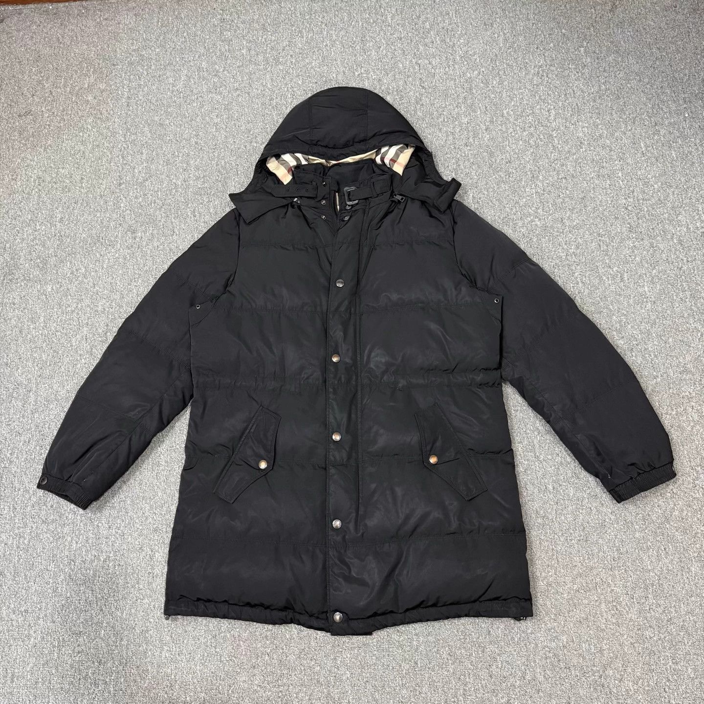 Burberry Burberry Black Down Puffer Jacket XL Size US XL / EU 56 / 4 - 1 Thumbnail