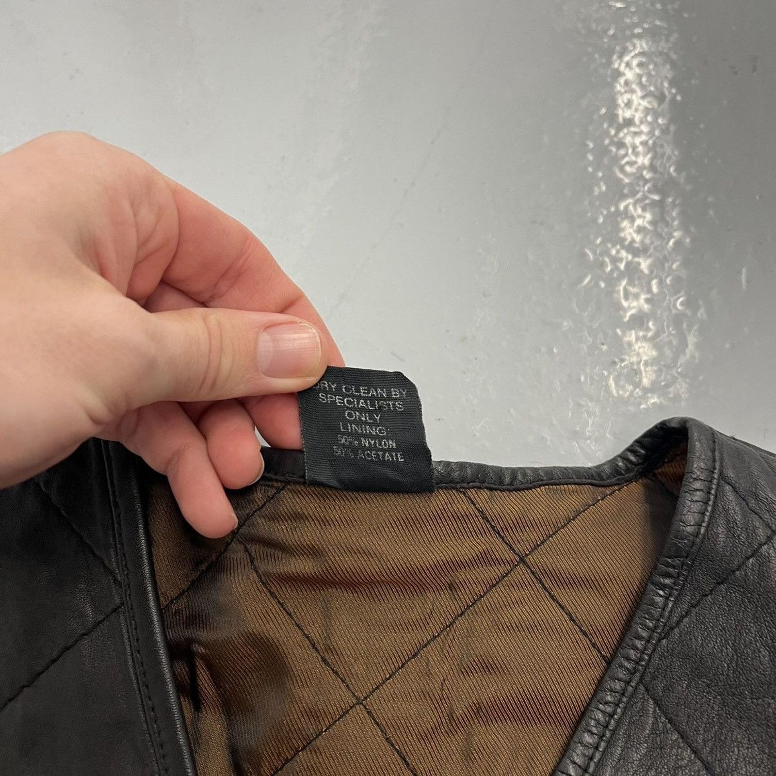 Other Vintage 80s Brown Buckleback Genuine Leather Vest Size US M / EU 48-50 / 2 - 4 Thumbnail