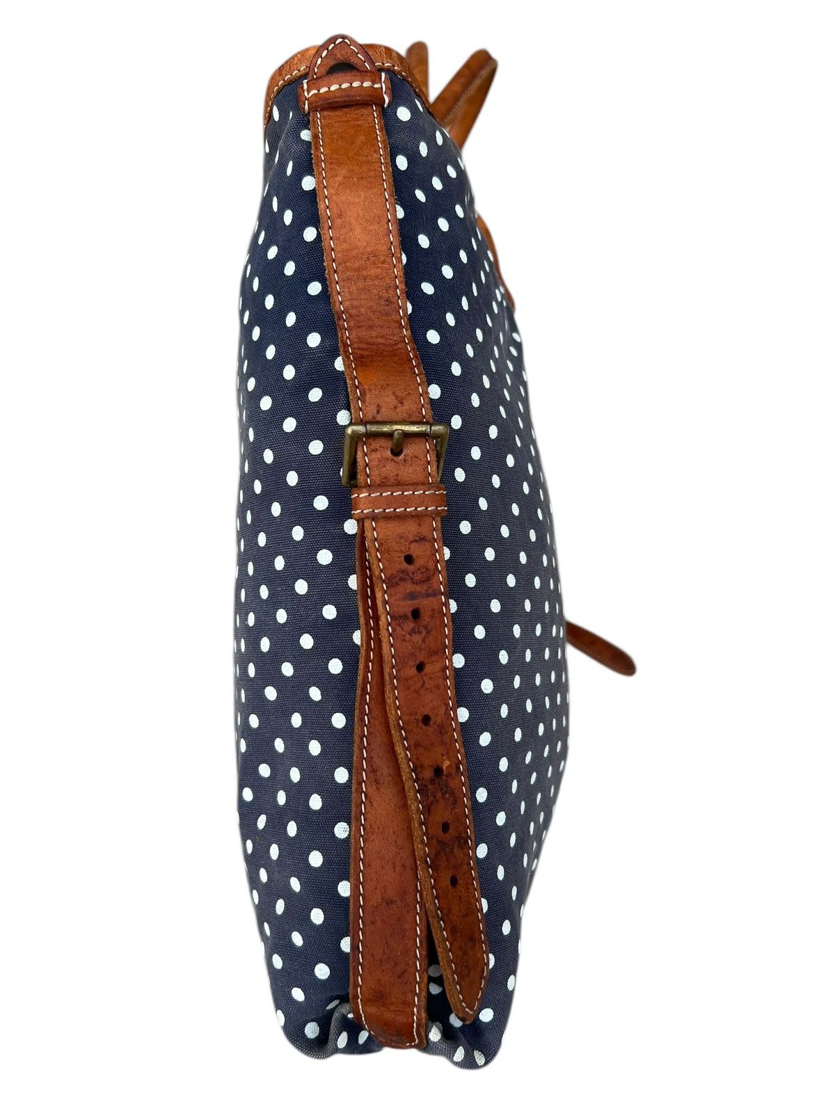 Felisi Vintage FELISI Sun Faded Canvas Leather Tote Bag Size ONE SIZE - 13 Thumbnail