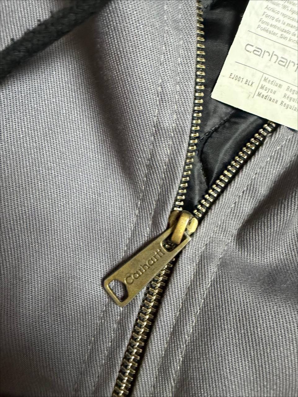 Carhartt Wip Vintage y2k Carhartt Wip Active Bermuda Gray Bomber Jacket Size US M / EU 48-50 / 2 - 6 Thumbnail