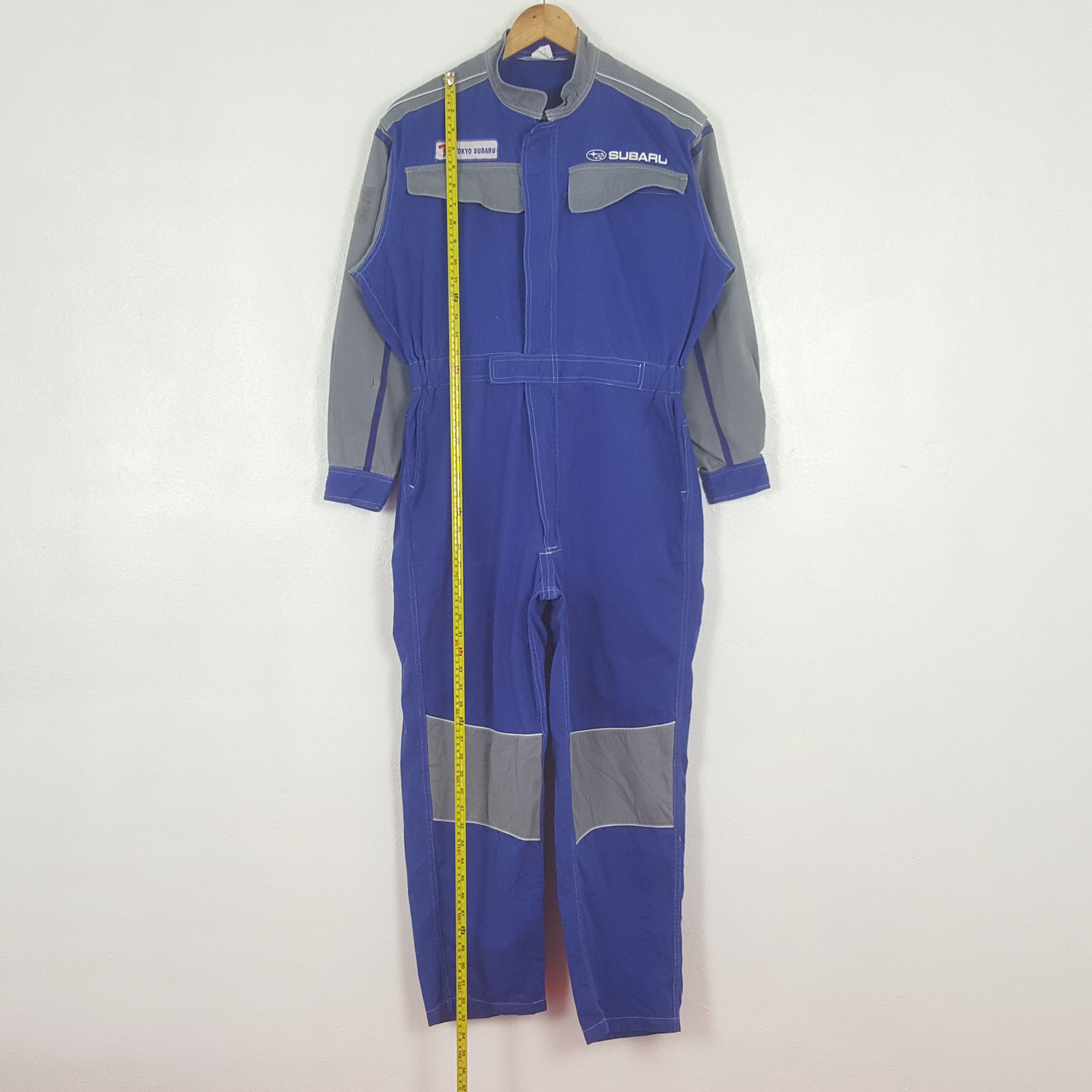 Japanese Brand Vintage Subaru Rally Team Uniform Coverall Jacket C304N15 Size US L / EU 52-54 / 3 - 7 Thumbnail