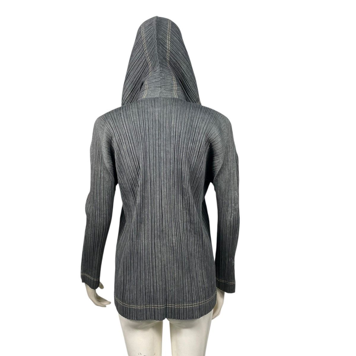Pleats Please Issey Miyake Pleats Please Issey Miyake Hooded Zipper Jacket Size M / US 6-8 / IT 42-44 - 7 Thumbnail