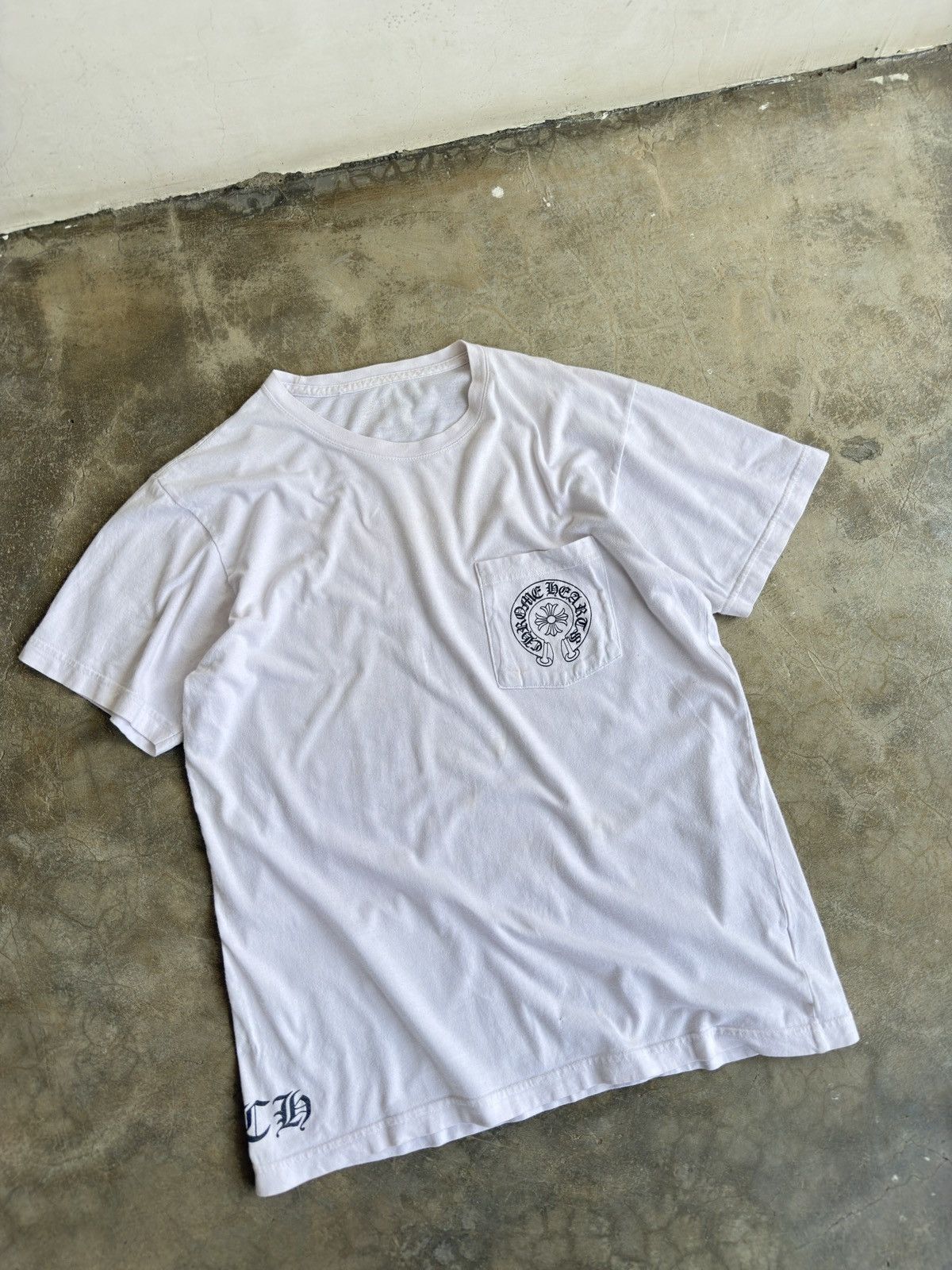 Chrome Hearts Chrome Hearts Los Angeles Exclusive Pocket tshirt White Size US M / EU 48-50 / 2 - 3 Thumbnail
