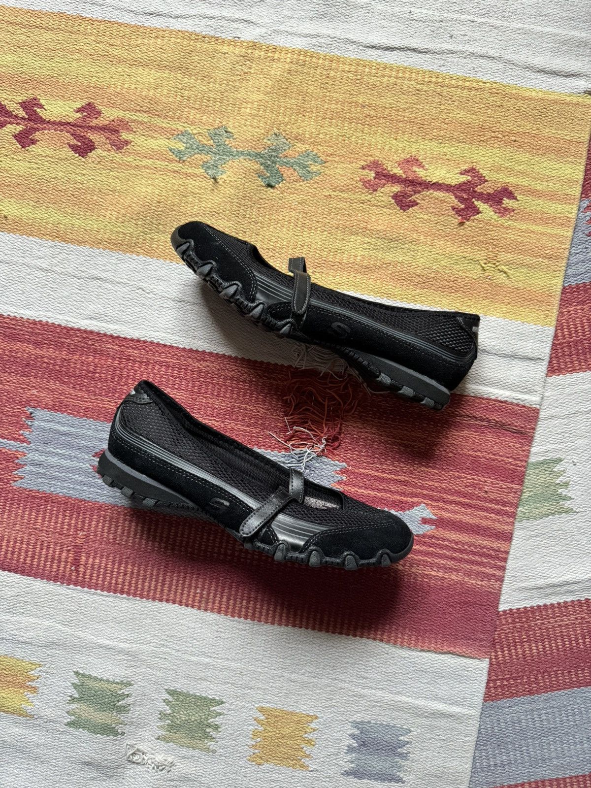 SKECHERS Vintage 00’s Skechers y2k Japanese Ballet Flats Size US 7 / IT 37 - 2 Thumbnail