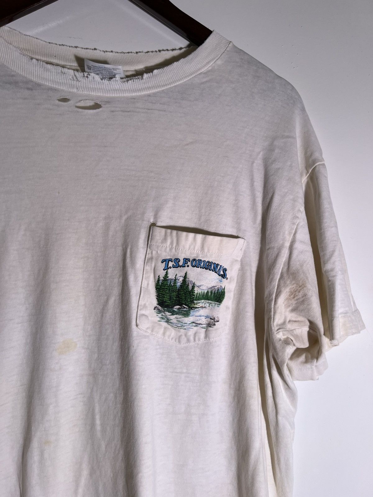 Vintage 90’s 2000’s Y2K Vintage T.S.F. Originals Duck Retro Shirt Size US L / EU 52-54 / 3 - 9 Thumbnail