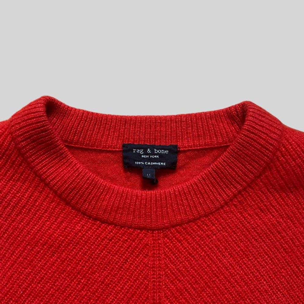 Rag & Bone Rag & Bone Cashmere Knit Sweater in Red | Size M Size M / US 6-8 / IT 42-44 - 3 Thumbnail