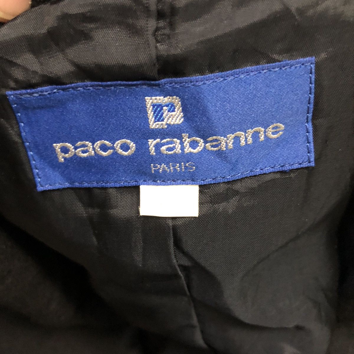 Paco Rabanne Vintage Paco Rebanne Paris Double Breasted Blazer Coat Size M / US 6-8 / IT 42-44 - 9 Thumbnail