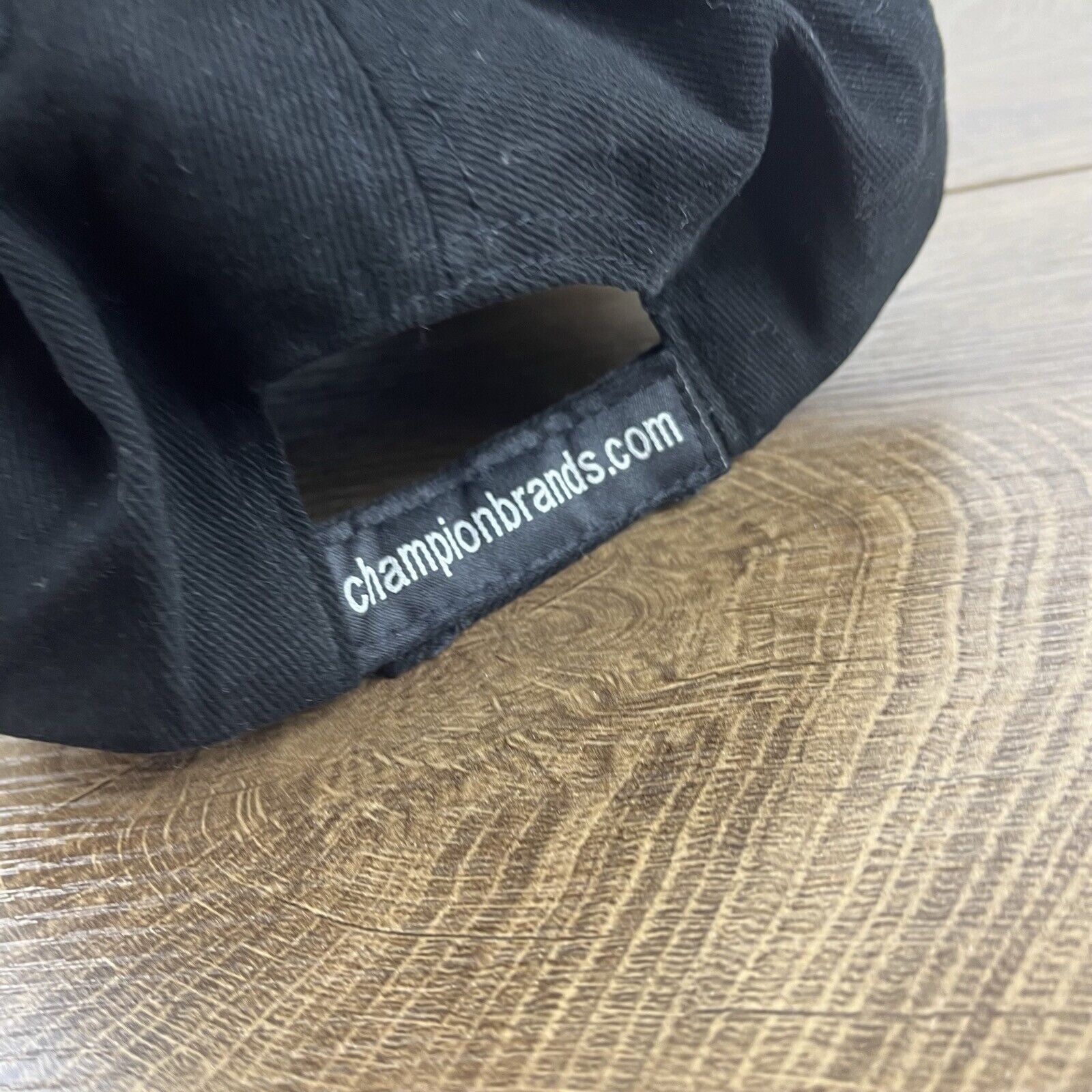 Champion Champion Hi Tech Lubricants Hat Black Hat Adjustable Black A Size ONE SIZE - 9 Thumbnail