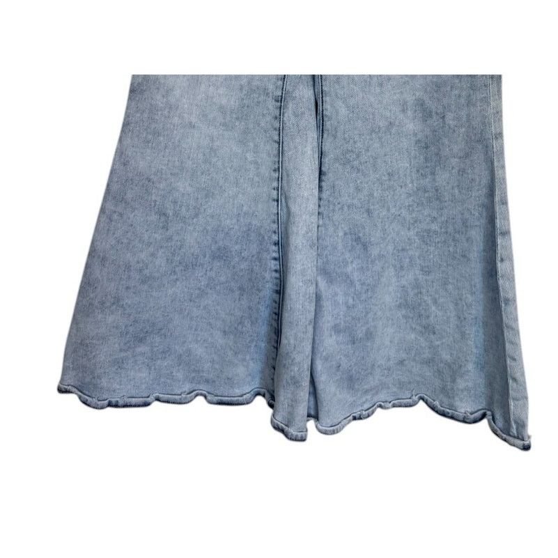 American Eagle Outfitters American Eagle Jeans Women 14 Short Blue Festival Flare Size 36" / US 14 / IT 50 - 3 Thumbnail