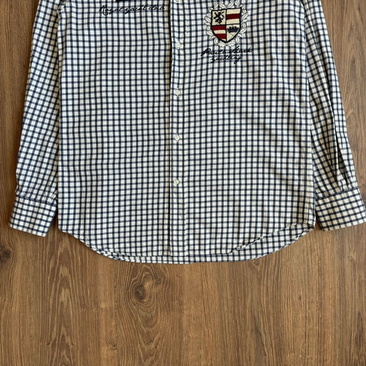 Paul & Shark Paul&Shark Yachting Royal Yacht Club Button Down Shirt Size US M / EU 48-50 / 2 - 3 Thumbnail