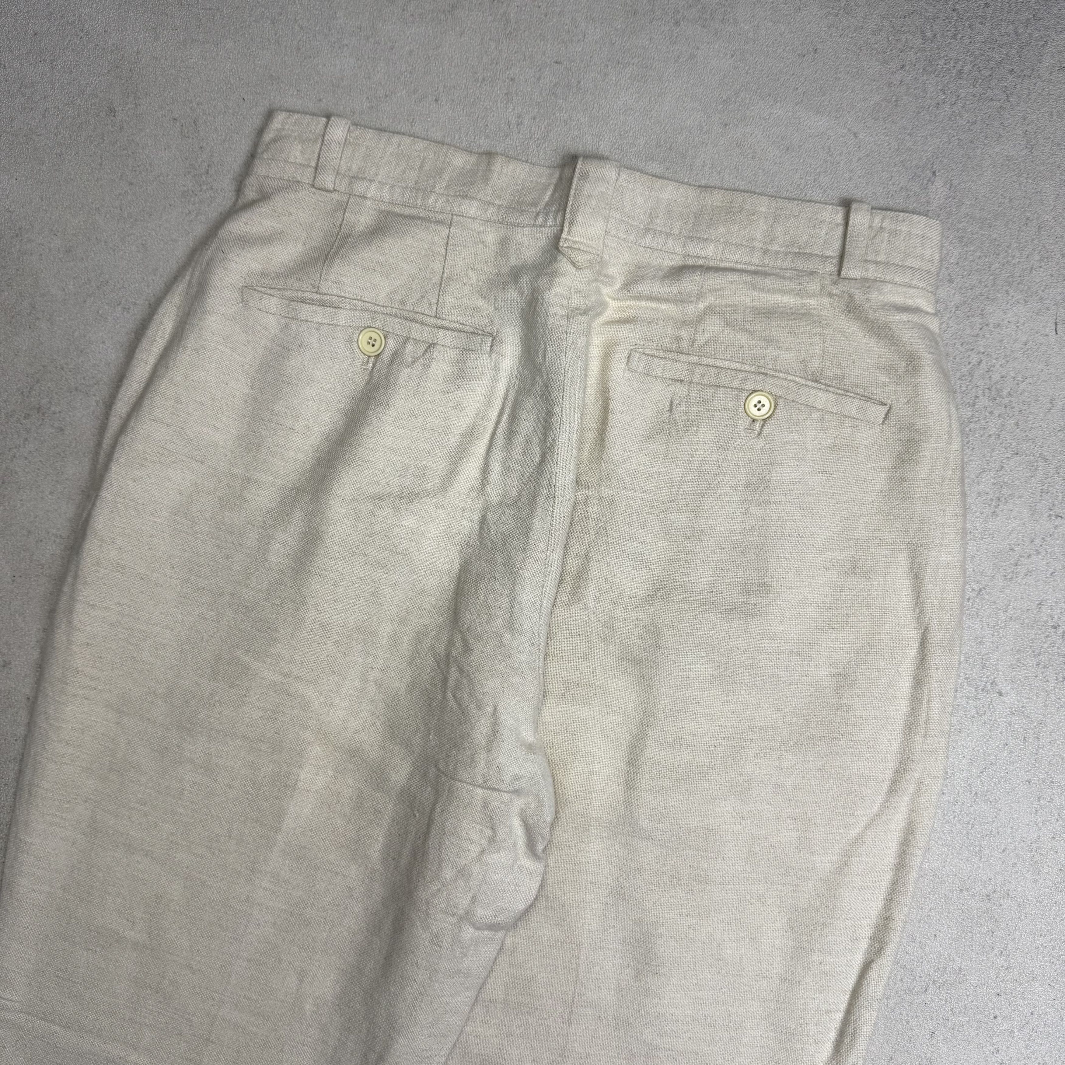 Issey Miyake Vintage Issey Miyake Hemp Rayon Pants Size US 28 / EU 44 - 5 Thumbnail