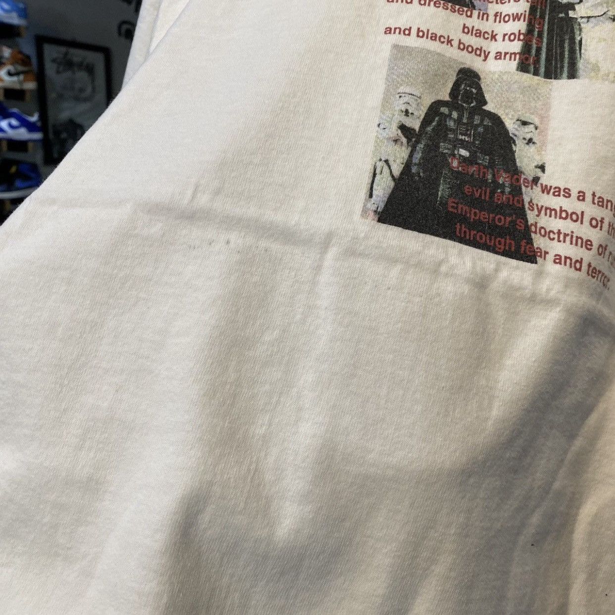 Star Wars Vintage 90s Star Wars Darth Vader Movie Promo T-shirt Size US M / EU 48-50 / 2 - 6 Thumbnail