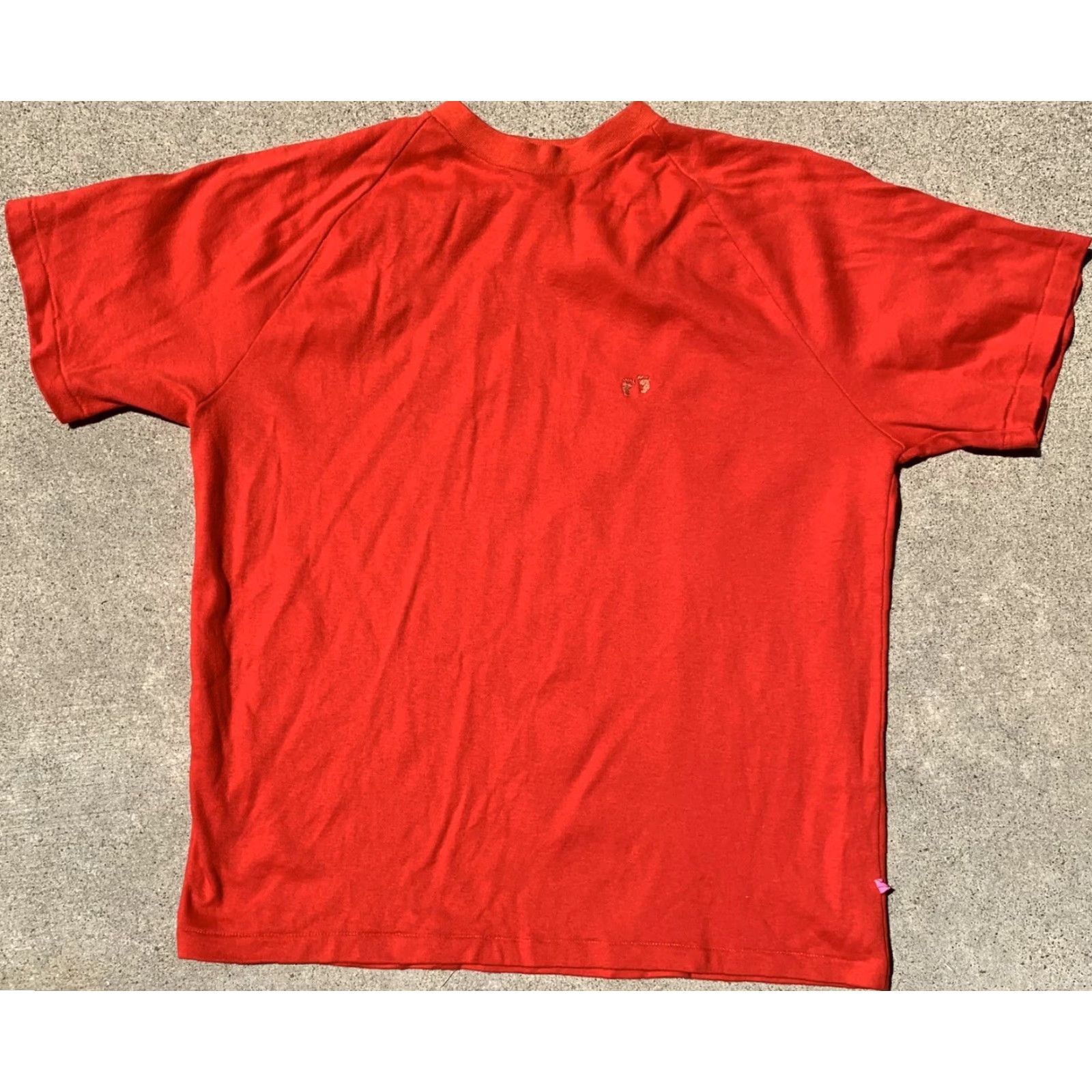 Hang Ten VINTAGE Hang Ten Raglan T Shirt Embroidered Logo Tee 70s 80s 1970s M Red Mens Shirt Size US M / EU 48-50 / 2 - 7 Thumbnail