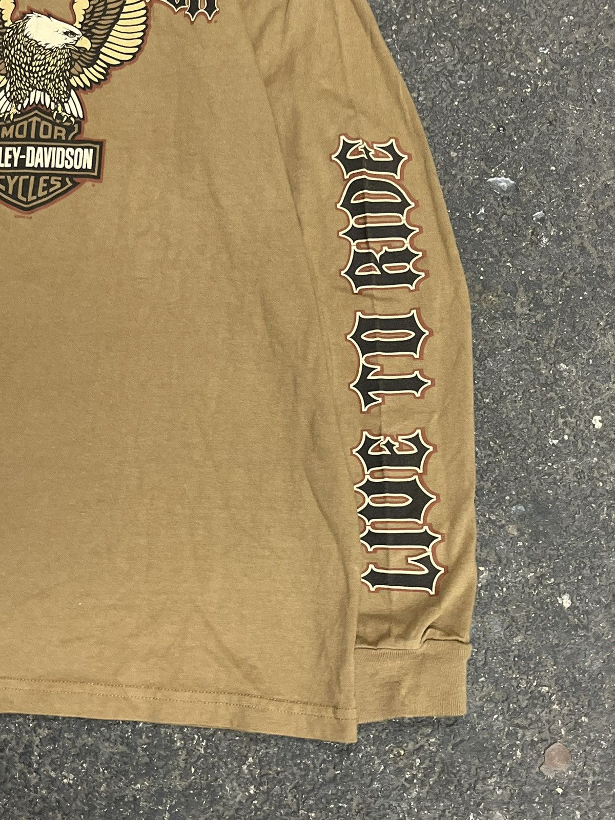 Harley Davidson × Vintage Harley Davison vintage longsleeve tee shirt streetwear hype Size US L / EU 52-54 / 3 - 4 Thumbnail