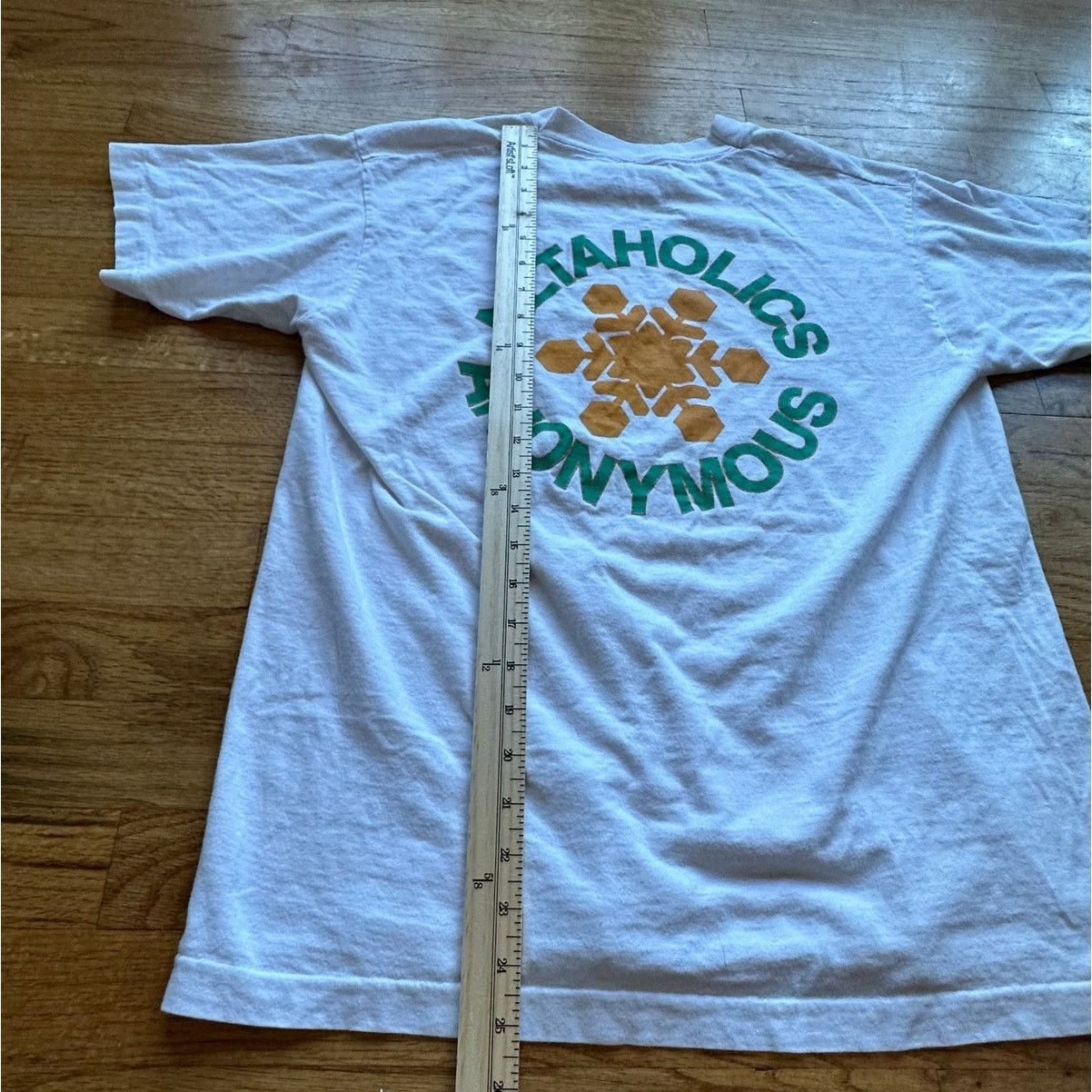 Fruit Of The Loom Vintage M '90s Single Stitch Altaholics Anonymous T-shirt Size US M / EU 48-50 / 2 - 5 Thumbnail