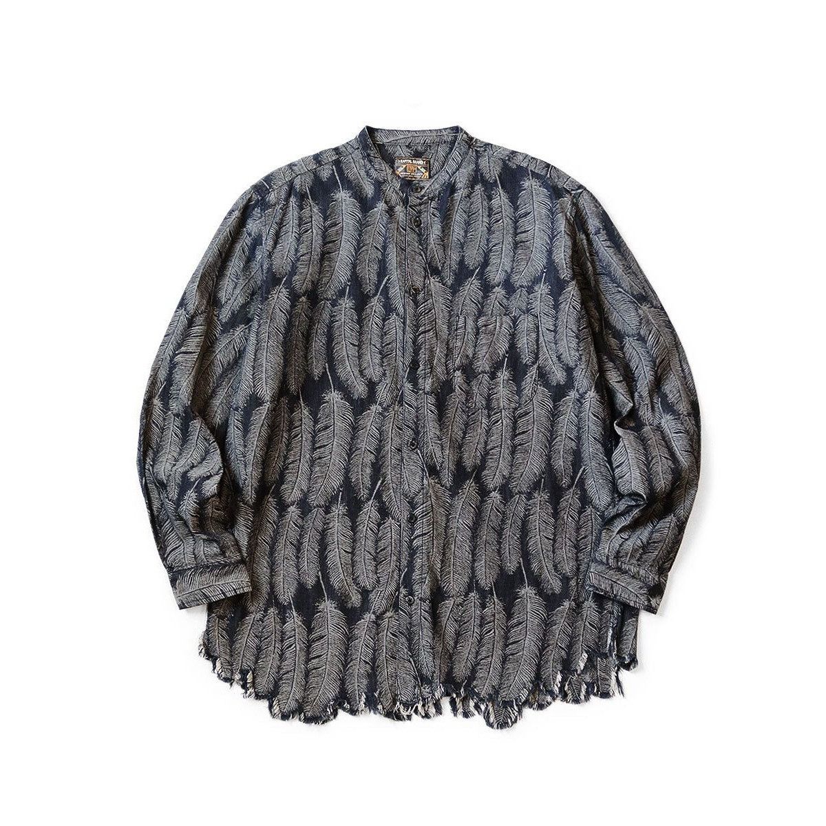 Kapital 5oz Magpie Denim Stand Shirt (long sleeve) size2