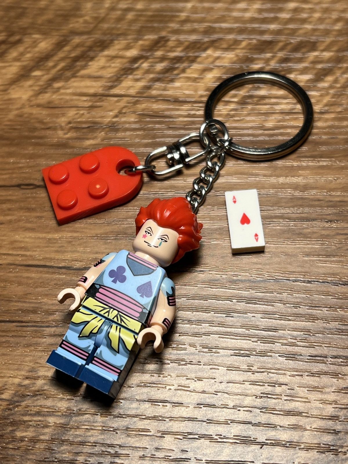 Anime Hunter x hunter hisoka anime legominifigure keychain keyring Size ONE SIZE - 2 Thumbnail
