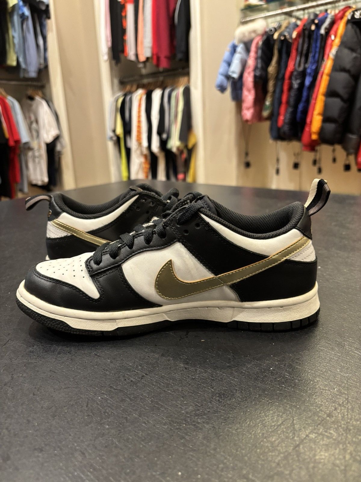 Nike Dunk Low 'Off Noir Metallic Silver'