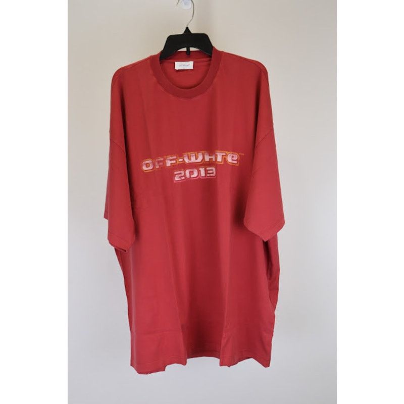 Off-White o1rshd1 Q:2 / Digit Bacchus Over Short Sleeve Tee T-Shirt Size US XXL / EU 58 / 5 - 1 Thumbnail
