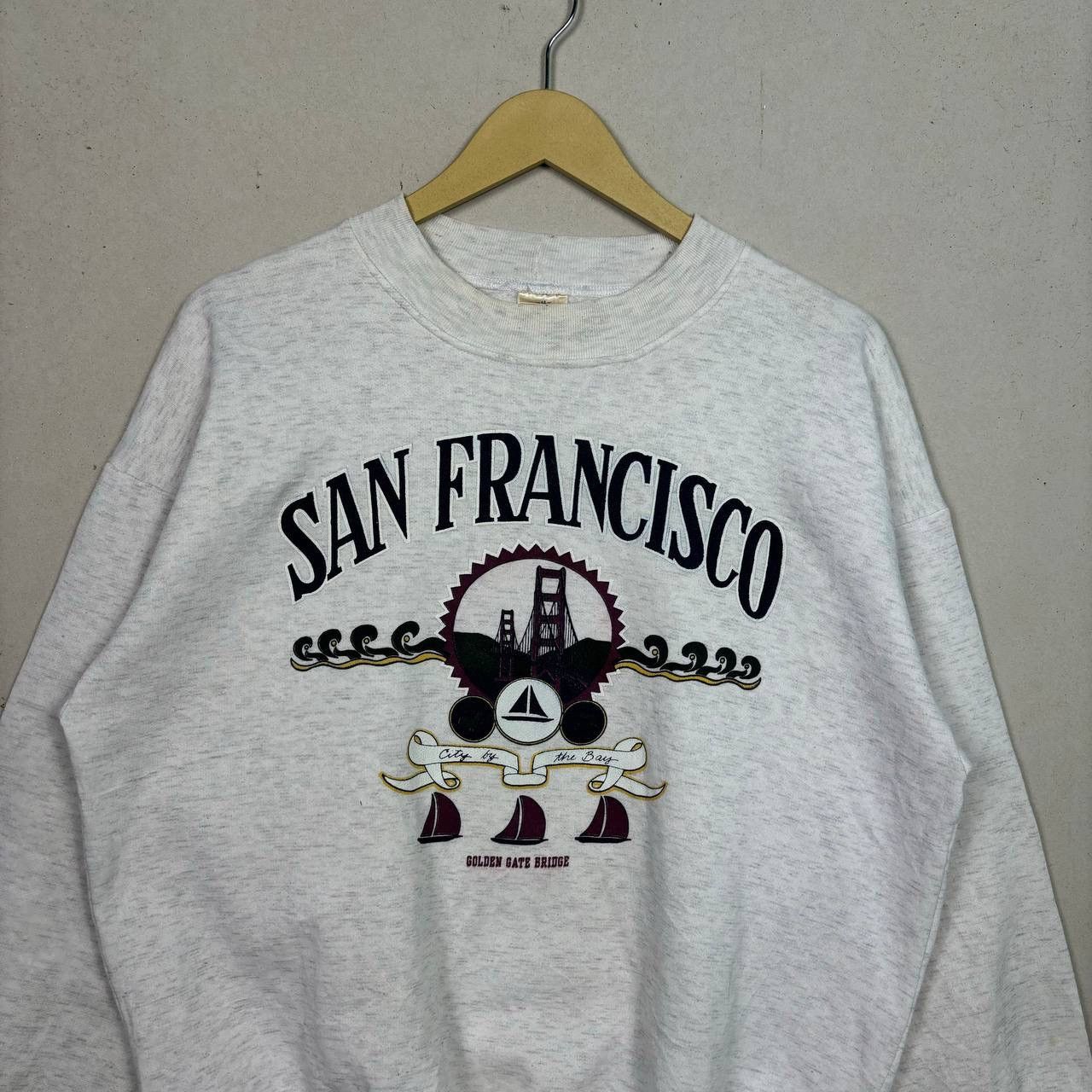 Vintage Vintage 80s San Francisco California Crewneck Sweatshirt Size US M / EU 48-50 / 2 - 3 Thumbnail