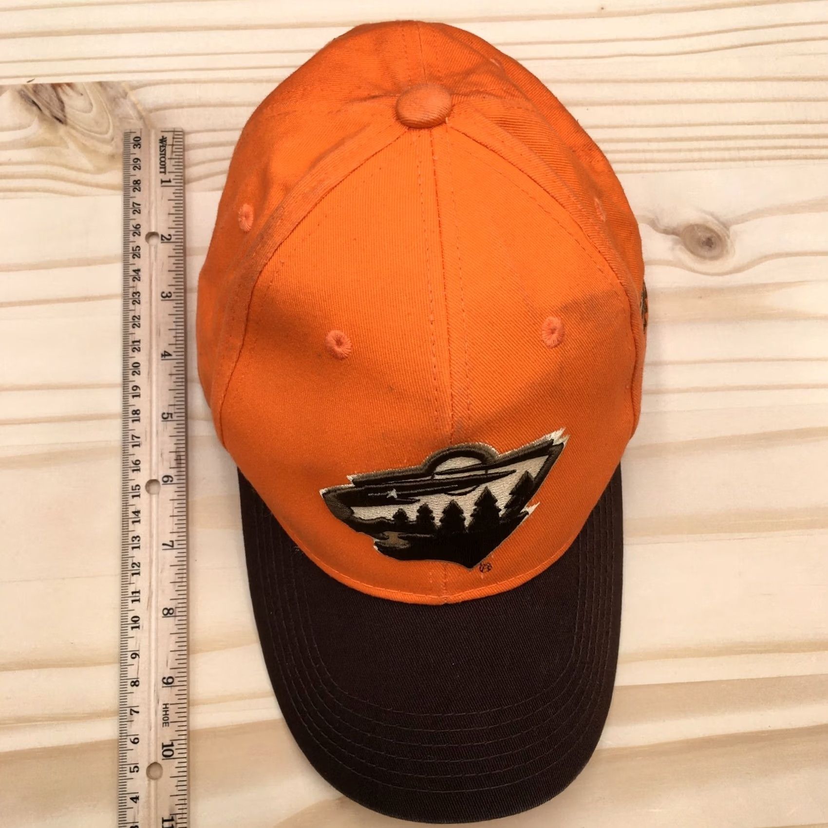 Vintage Melonwear Minnesota Wild Baseball Cap Hat Mens OS Orange Embroidered Pheasants Forever Size ONE SIZE - 3 Thumbnail