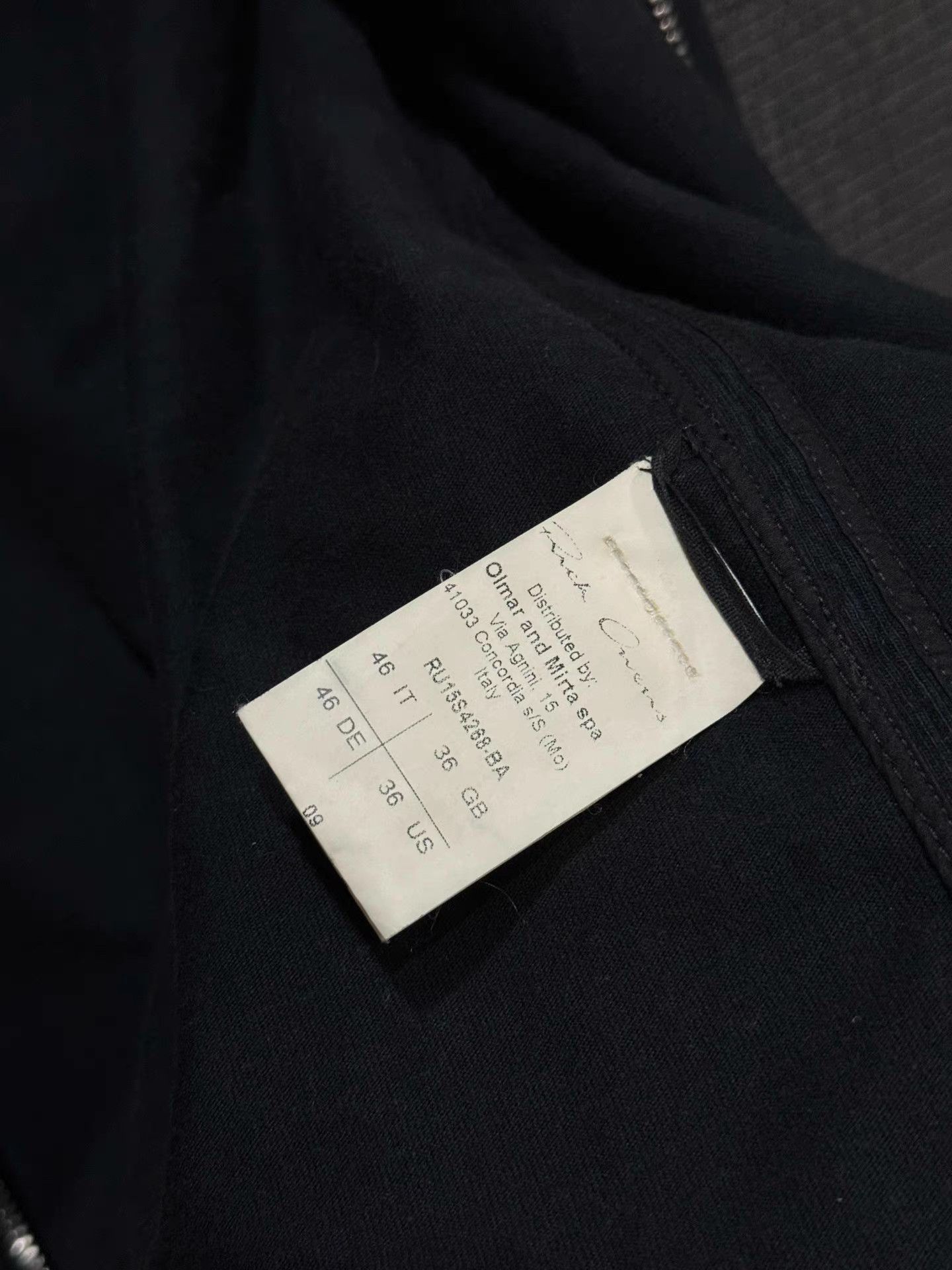 Rick Owens Rick Owens 15SS mainline zip sweatshirt jacket Size US S / EU 44-46 / 1 - 8 Thumbnail