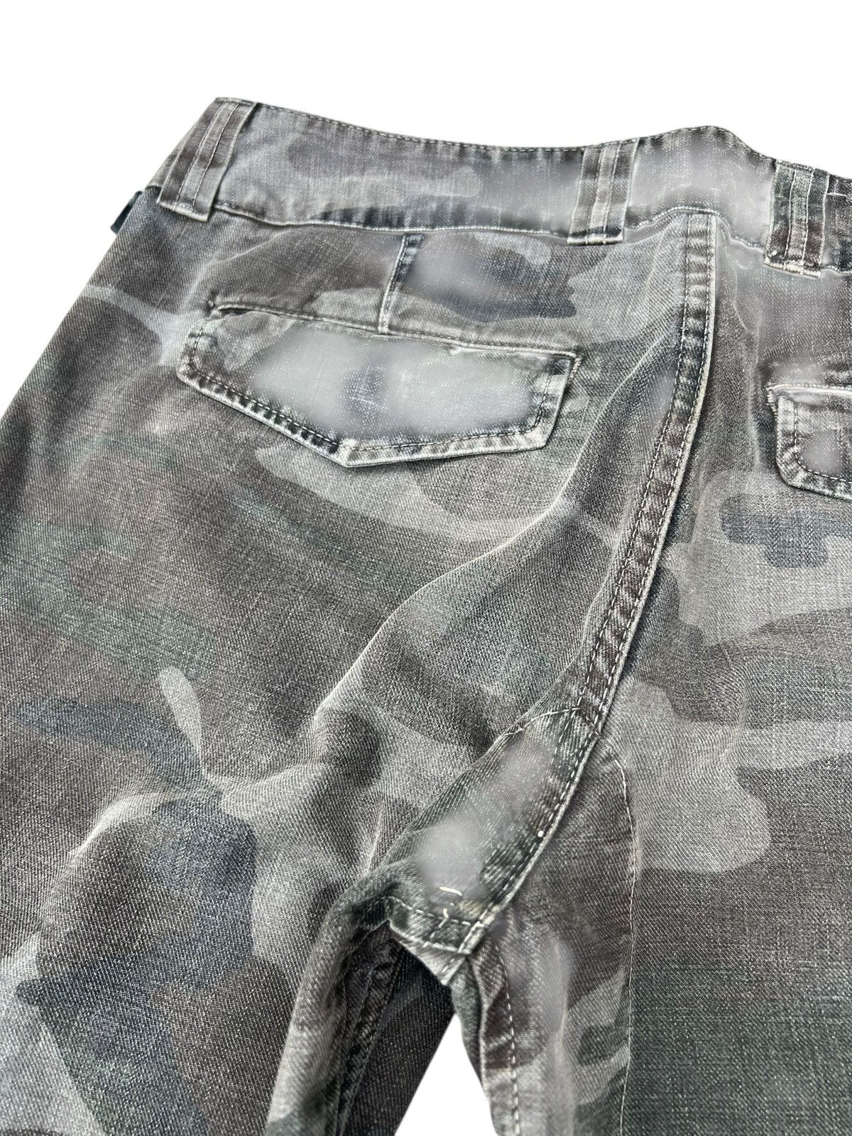 wjk WJK Japan Fade Military Camouflage Cargo Trouser Pant Size US 31 - 16 Thumbnail