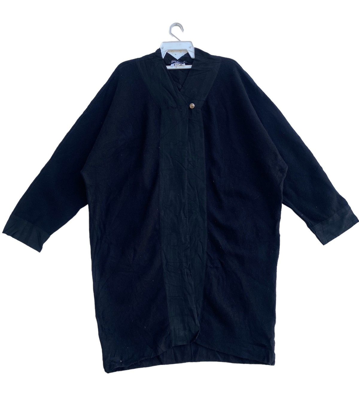Salvatore Ferragamo × Vintage 90s Salvatore Ferragamo overcoat single button coat jacket Size US S / EU 44-46 / 1 - 2 Thumbnail