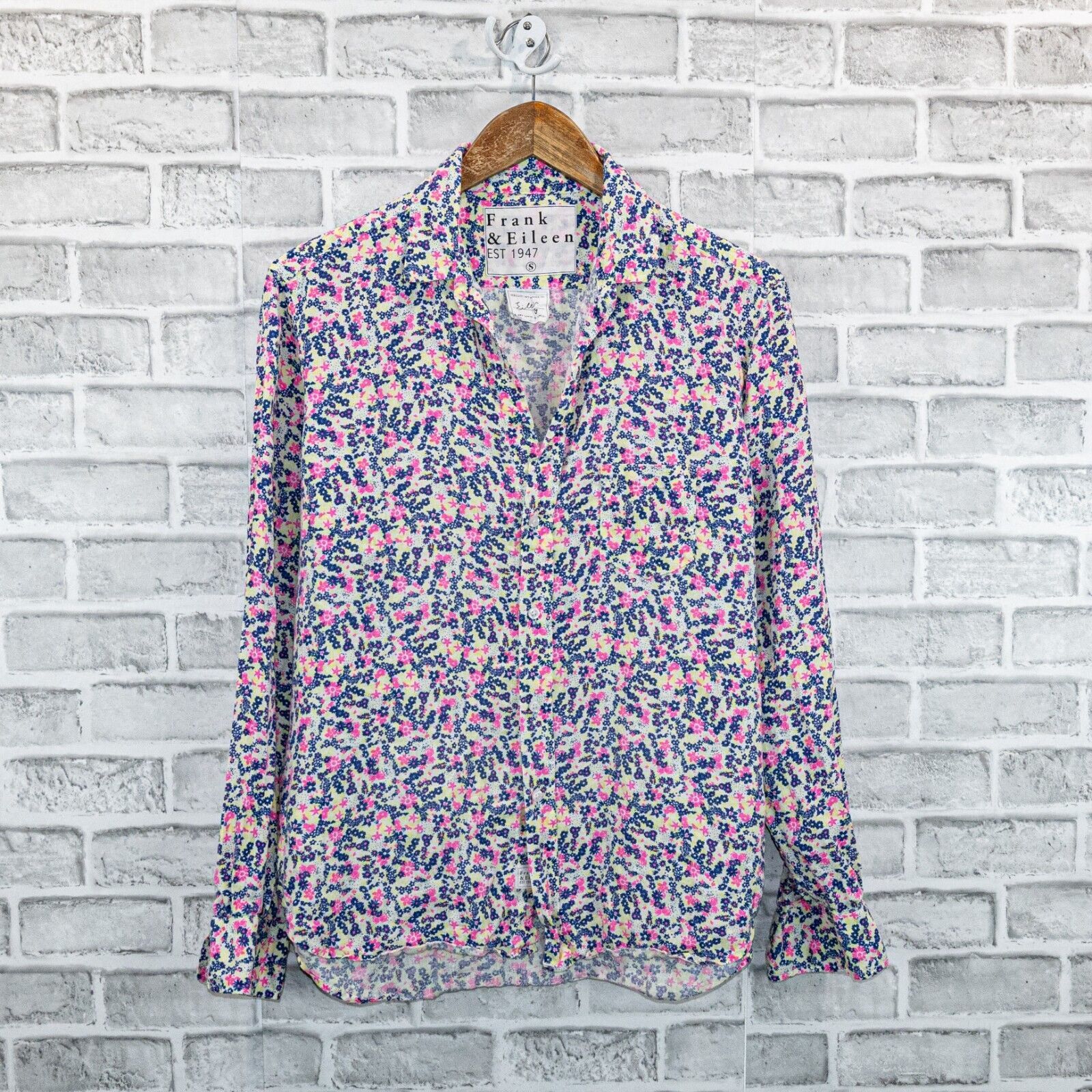 Frank & Eileen Frank & Eileen Linen Button up EILEEN Shirt Floral Small Size S / US 4 / IT 40 - 12 Thumbnail