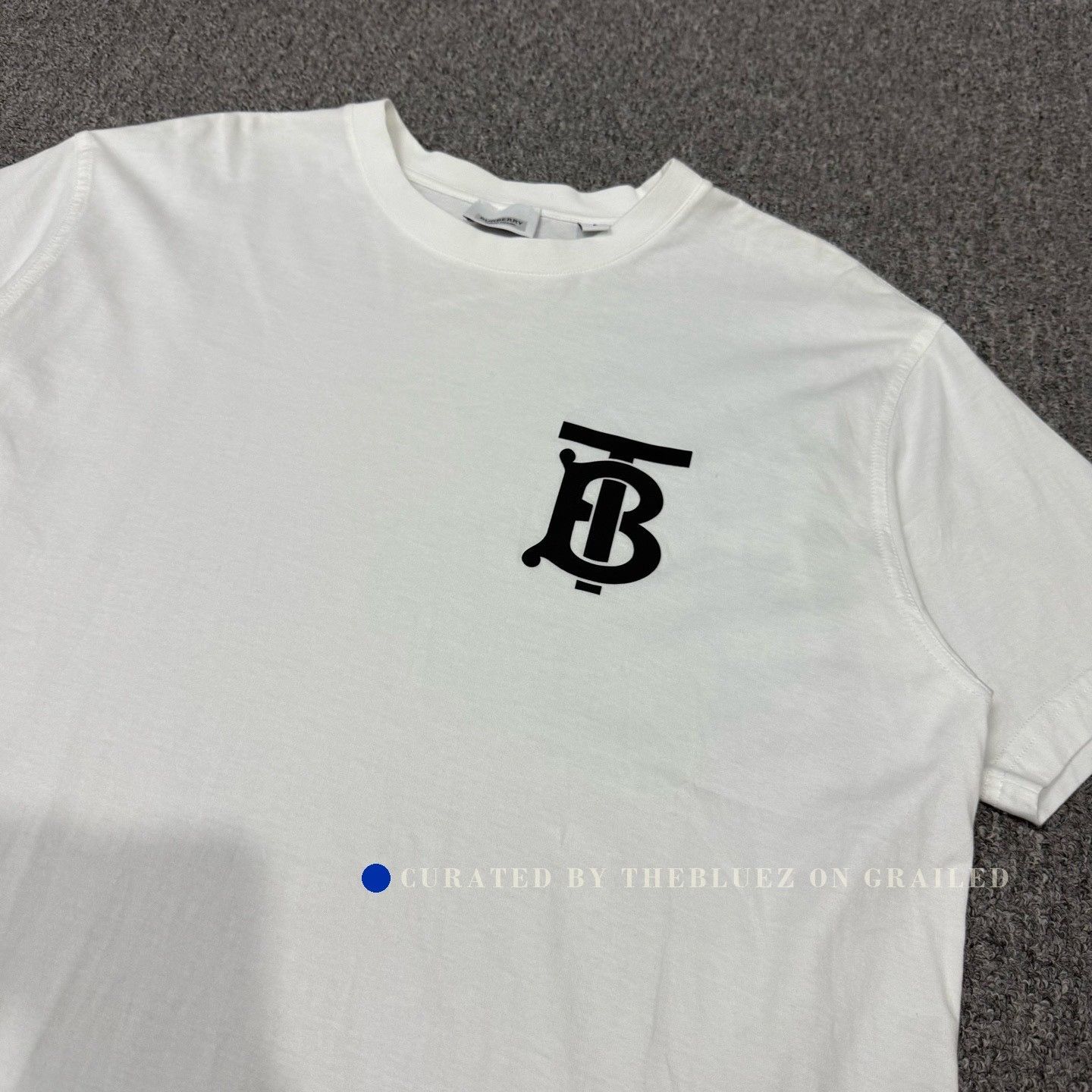 Burberry Burberry TB Logo White Short Sleeve Size US S / EU 44-46 / 1 - 3 Thumbnail