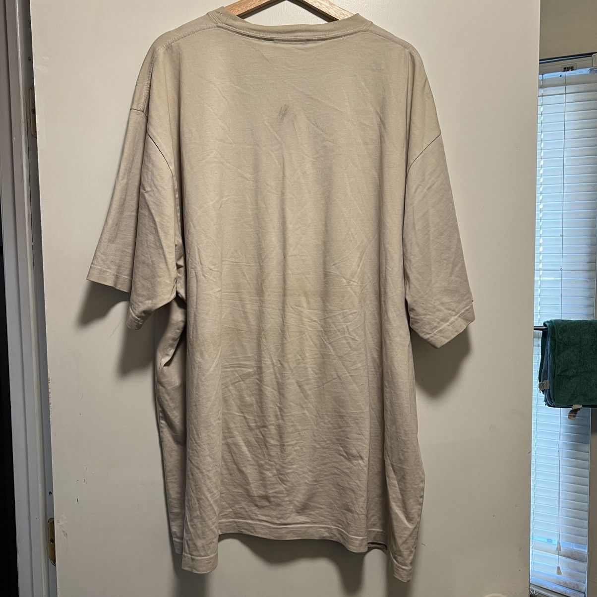 Balenciaga Balenciaga Paris Fashion Week Oversized T-Shirt Cement Grey Size US XL / EU 56 / 4 - 2 Thumbnail