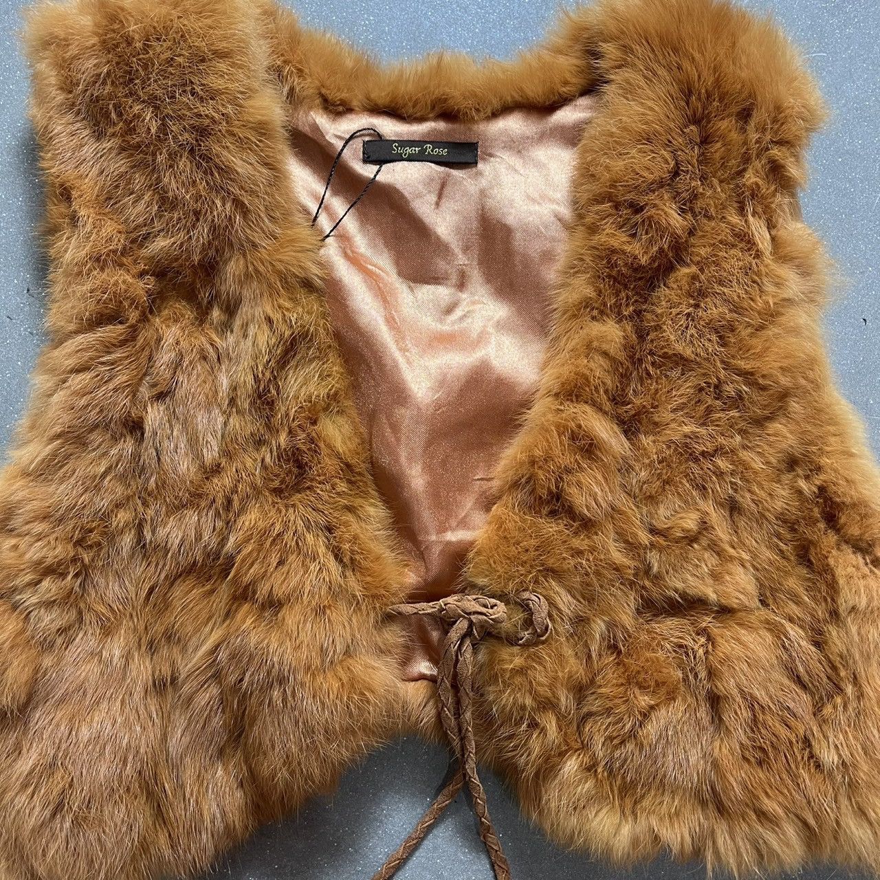 Japanese Brand Sugar Rose Japanese Brand Faux Fur Vest Size S / US 4 / IT 40 - 3 Thumbnail